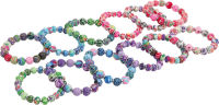 Logo Bracelet fimo perles 8346