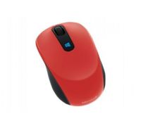Logo Microsoft sculpt mobile mouse optique sans fil rouge 166938