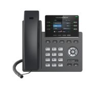 Logo Telephone ip 3 comptes sip poe avec  alim giga grp2613