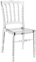 Logo Luisina - louis - chaise avec assise et pi�tement polycarbonate transparent ch2005 002