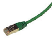 Logo Cordon cat6 channel f/utp 1m vert lszh rj45 ngc3110