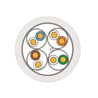 Logo Cable f/ftp cat7 1x4p lszh 500m  dca cable de couleur blanche 591d041blp