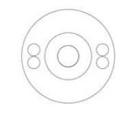 Logo Cable optique 12 fibres unimodales  g652d pour 1km cable ugaine conduite etanche modulo 12 gaine pe 817af7dngp