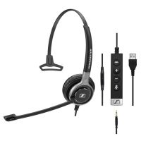 Logo Casque filaire mono jack+usb 507254