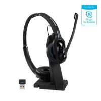 Logo Casque bluetooth 4.0 double ecouteu r portee 25m 506046