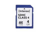 Logo Intenso carte sdhc class 4 - 4go 180906
