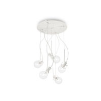 Logo [i-l-141138] lampe suspendue radio e27 5 ampoules  (avec ampoule)