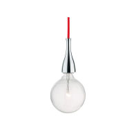 Logo [i-l-9384] lampe suspendue minimal e27 1 ampoule  (avec ampoule)