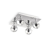 Logo [i-l-66820] plafonnier lunare gu10 4 ampoules  (avec ampoule)